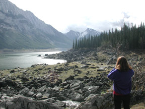 Jasper's disappearing lake - Medicine Lake