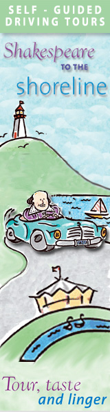 Self-guided driving tours - Shakespeare to the Shoreline. Tour, taste and linger.