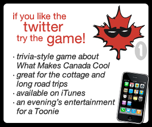 Canada Cool - now available as an app for your iPhone or iPod Touch on iTunes!