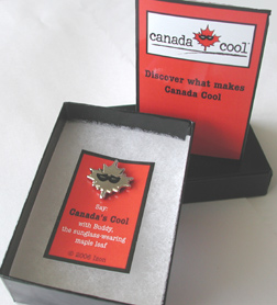 Canada Cool 'Buddy' lapel pin - great gift for convention and meetings