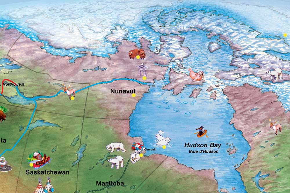 Nunavut Map