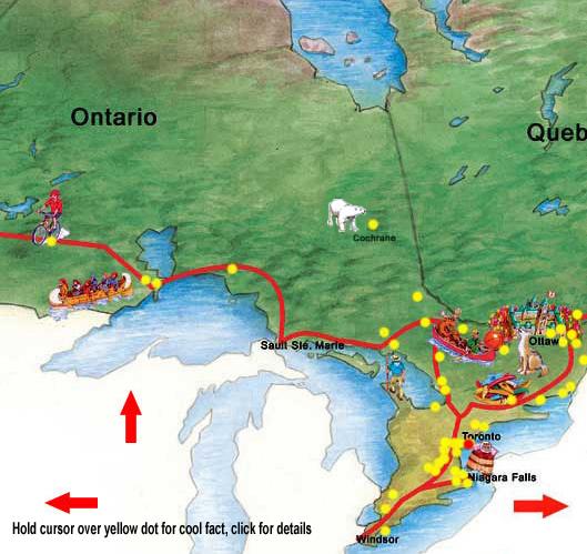 Ontario Map