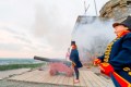 Come fire the Noonday gun! © Parks Canada