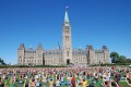 Yoga on Parliament Hill photo courtesy Ottawa Tourism
