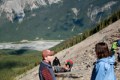 View from the Mount Stephen fossil bed on a Burgess Shale hike © Parks Canada